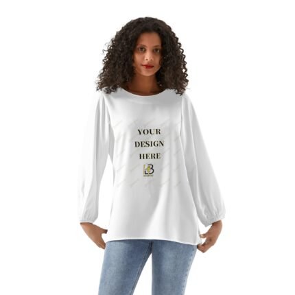 Women's Long-Sleeve Chiffon Tee