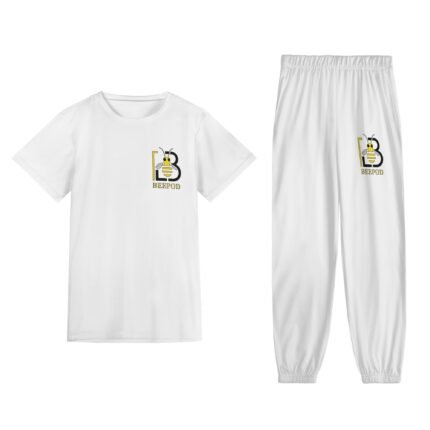 Unisex All-Over Print Adult Short Sleeve-Blouse Sports Set