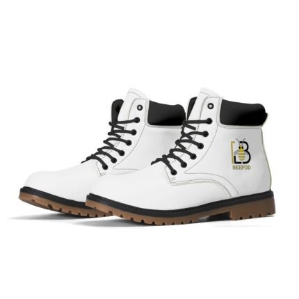 Upgraded Leather Brown Outsole All Season Boots