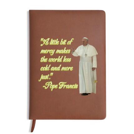 Custom 2 Sides Print PU Black and Brown Notebook